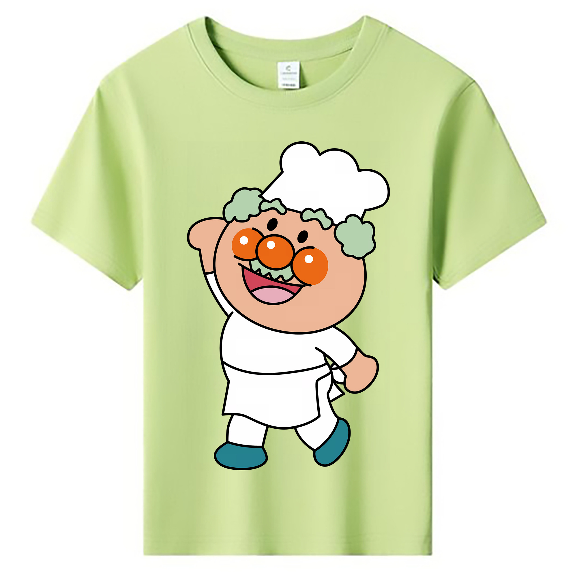 （画像用） アンパンマン Anpanman 綿100％キッズTシャツ（フロントプリント）